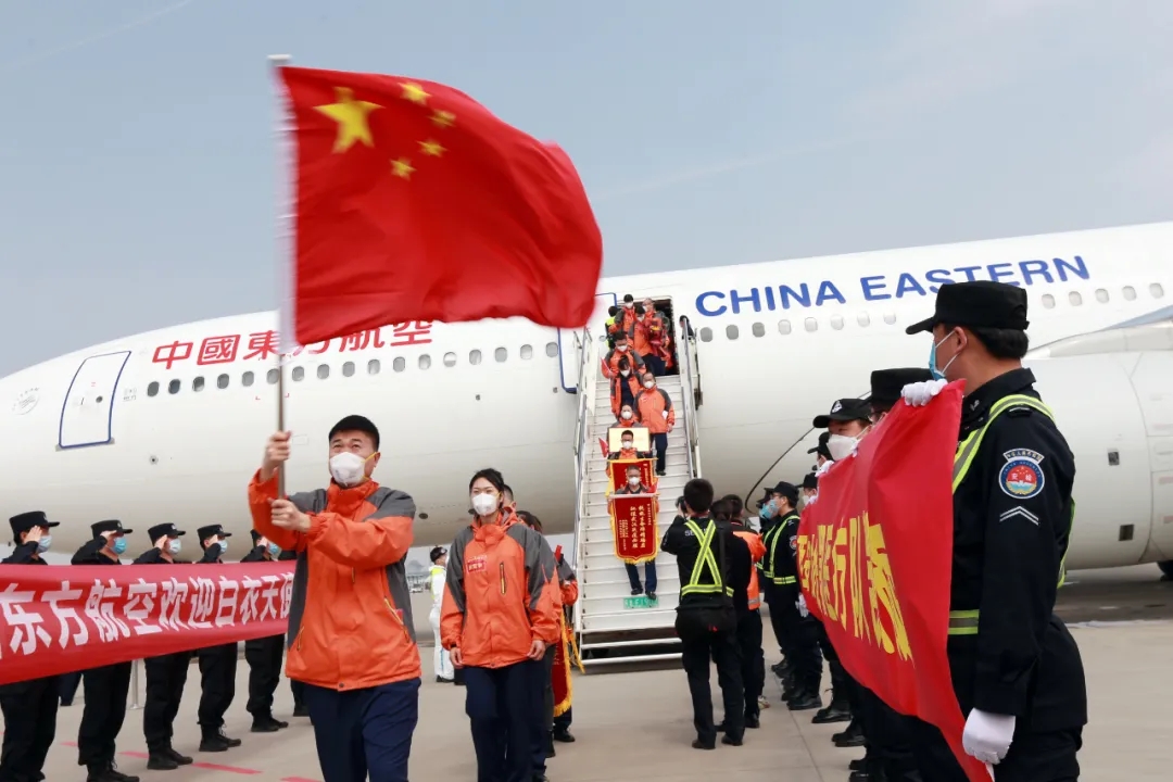 凱旋！西安國際醫(yī)學(xué)中心醫(yī)院支援湖北醫(yī)療隊回家